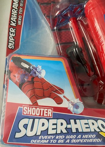 Örümcek adam Süper Kahraman Ağ Atan Aksiyon Figürü - Görsel 3