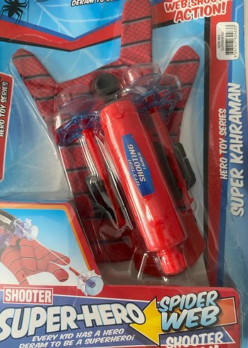 Örümcek adam Süper Kahraman Ağ Atan Aksiyon Figürü - Görsel 4