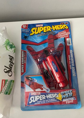 Örümcek adam Süper Kahraman Ağ Atan Aksiyon Figürü - Görsel 2