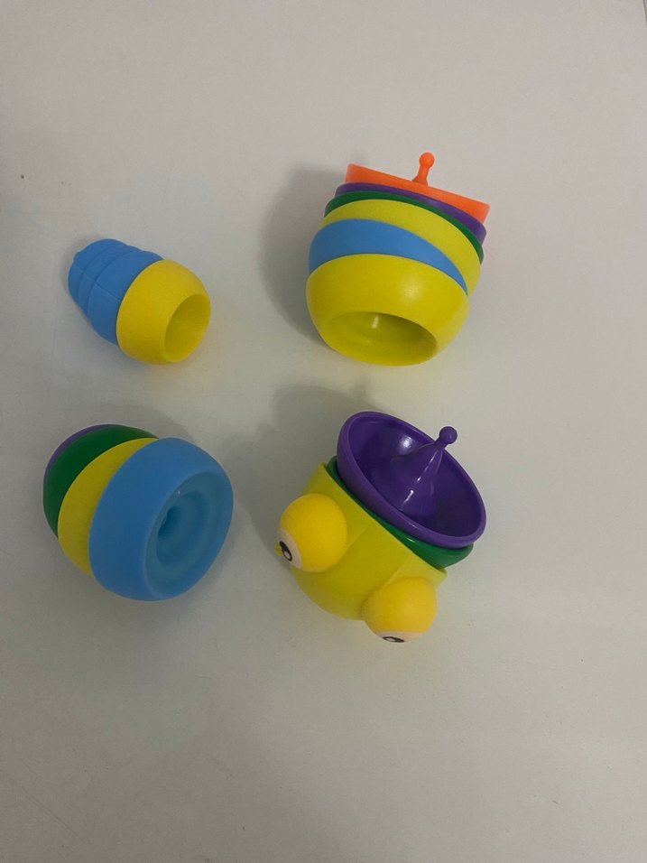 Renkli Tırtıl Diş Kaşıyıcı ve Çıngırak - Görsel 3