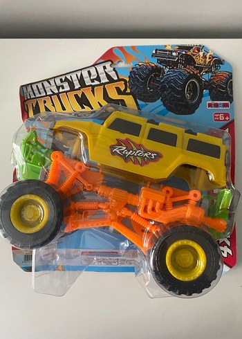 Sarı Canavar Kamyon Oyuncak Araba - Görsel 2