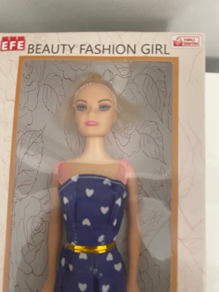 Mavi Elbiseli Alara Bebek - Görsel 2