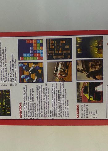 Tetris ateri  Brick Game El Konsolu - Görsel 4