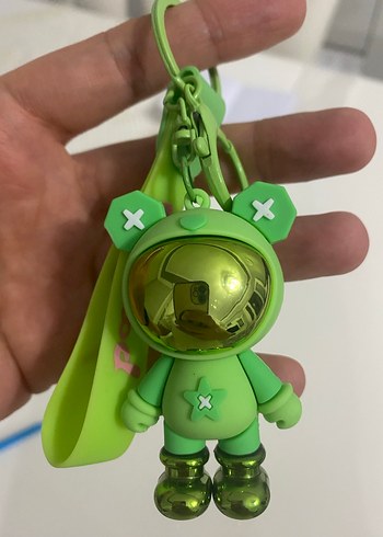 Yeşil robot Anahtarlık - Görsel 2