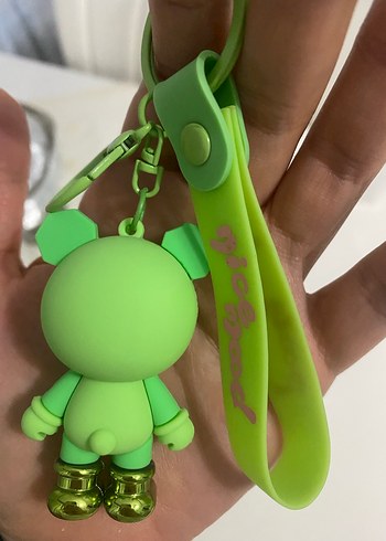 Yeşil robot Anahtarlık - Görsel 3