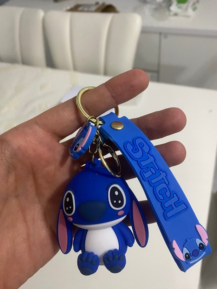 Mavi Stitch Figürlü Anahtarlık - Görsel 2