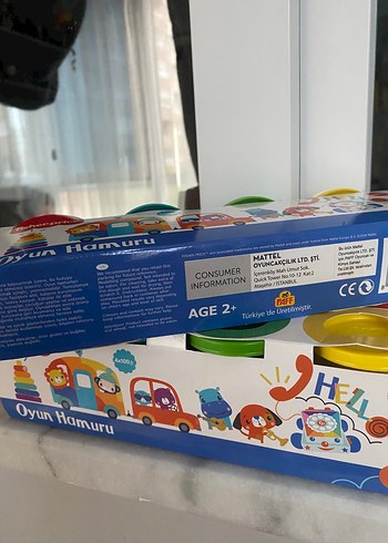 Beden Fisher-Price Renkli Oyun Hamuru Seti