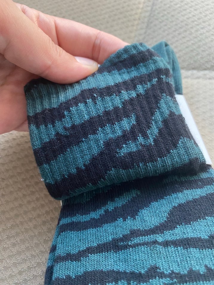 Lumberjack Yeşil Baskılı Midi Çorap - Görsel 4