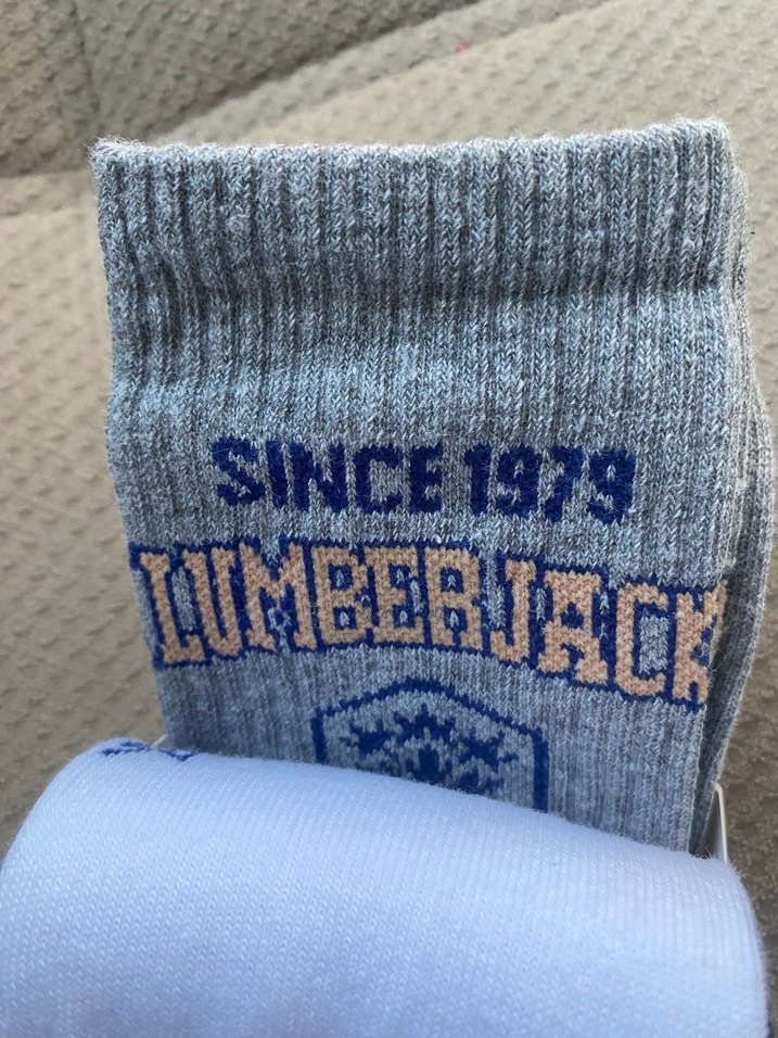 LUMBERJACK Erkek Baskılı  Çorap Seti - 3'lü - Görsel 4