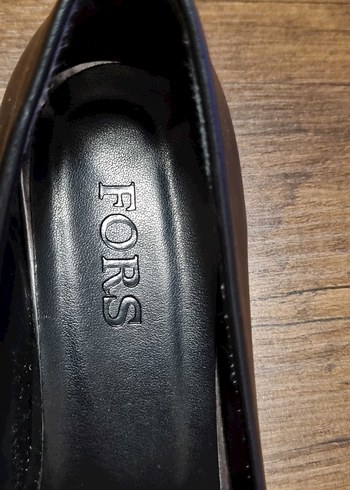 Siyah Stiletto Topuklu Kadın Ofis Ayakkabısı - Görsel 7