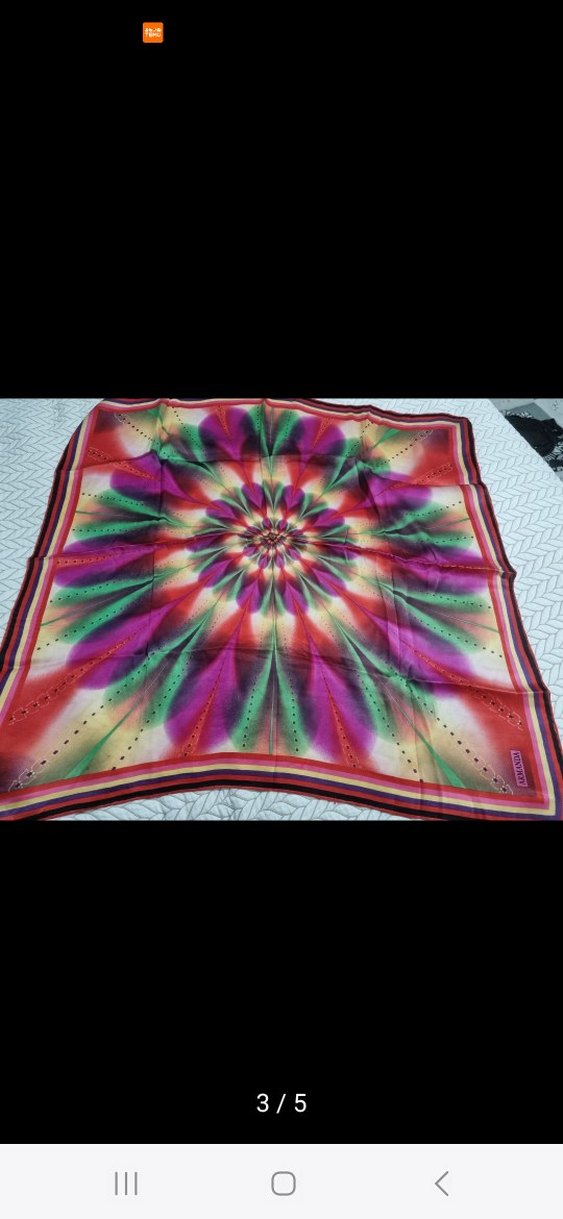 Renkli Bohem Tarzı İpek eşarlar hepsi marka - Görsel 3