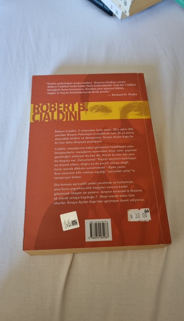 İknaya Açılan Kapı - Robert B. Cialdini - Görsel 2