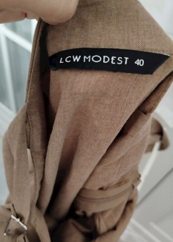 Bej Uzun Hamile Eteği Fırfırlı - Görsel 5