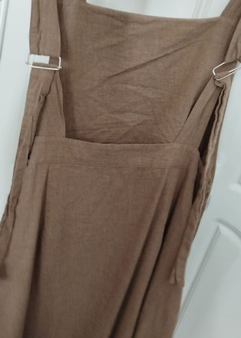 Bej Uzun Hamile Eteği Fırfırlı - Görsel 4