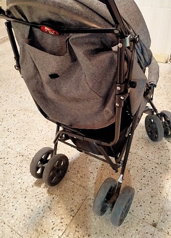 9- 18 kg Beden gri Renk Baby plus baston araba