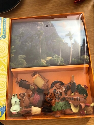 Disney Moana Figür Kitap