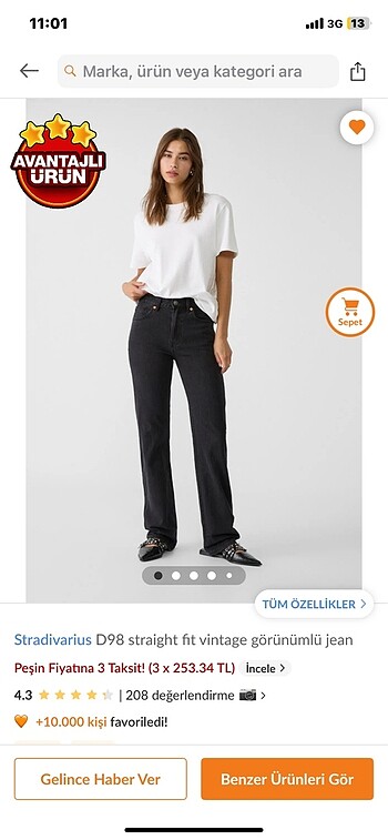 Stradivarius jean D98