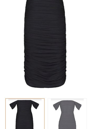 Siyah abiye elbise - Görsel 3