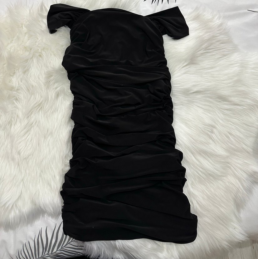 Siyah abiye elbise - Görsel 2