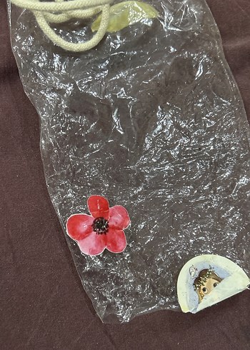 Nakışlı Örgü Bohem Kadın Çapraz Çanta - Görsel 4