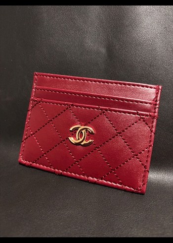 Klasik Kırmızı Deri Kadın Cüzdanı - Görsel 3