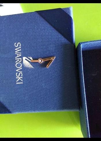 Mavi Swarovski Kadın Kol Düğmesi - Görsel 2