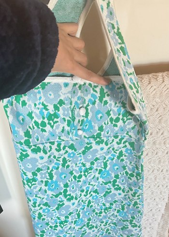 Pastel Mavi Bağlamalı mini elbise - Görsel 3