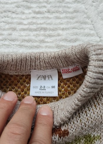 Zara zara cocuk kalın kazak 2 3 yaş