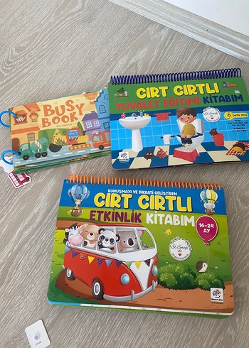 Cırt Cırtlı Etkinlik ve Eğitim Kitapları