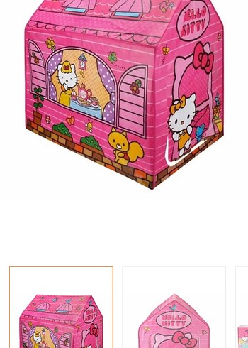 Hello Kitty Temalı Pembe Çocuk Puzzle