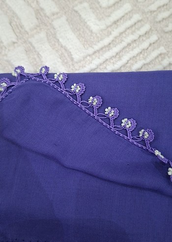 Mor tığ işi yazma - Görsel 2