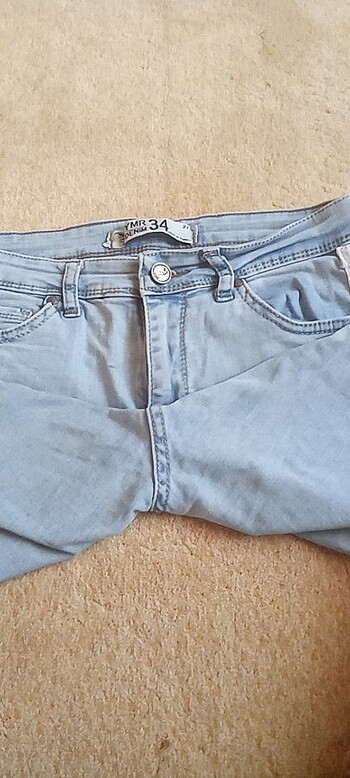 27 Beden mavi Renk Kot pantalon 