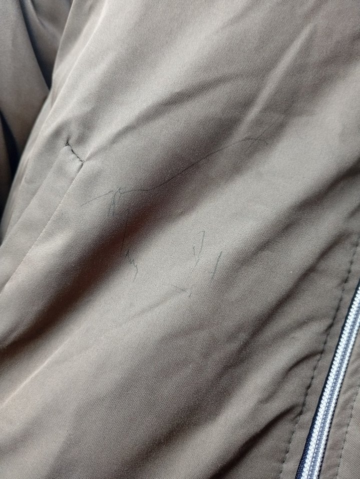 haki Kapüşonlu Fermuarlı Kadın Ceket - Görsel 4