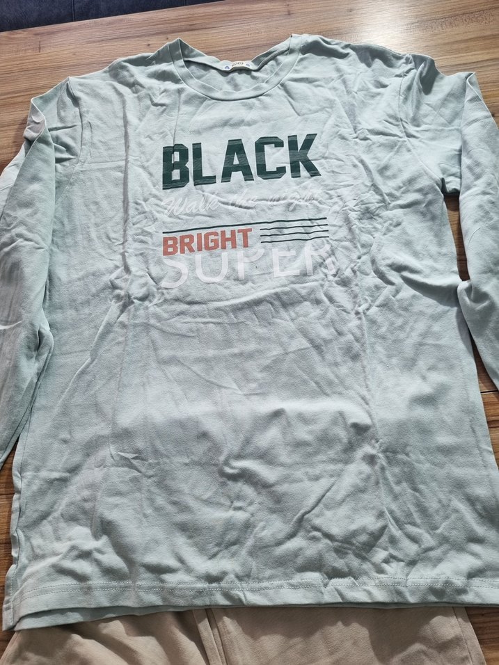 Koza Marka Gri Erkek Uzun Kollu Pijama Takımı - Görsel 3