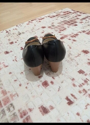 39 Beden siyah Renk Ataköy Marka Topuklu Ayakkabı 