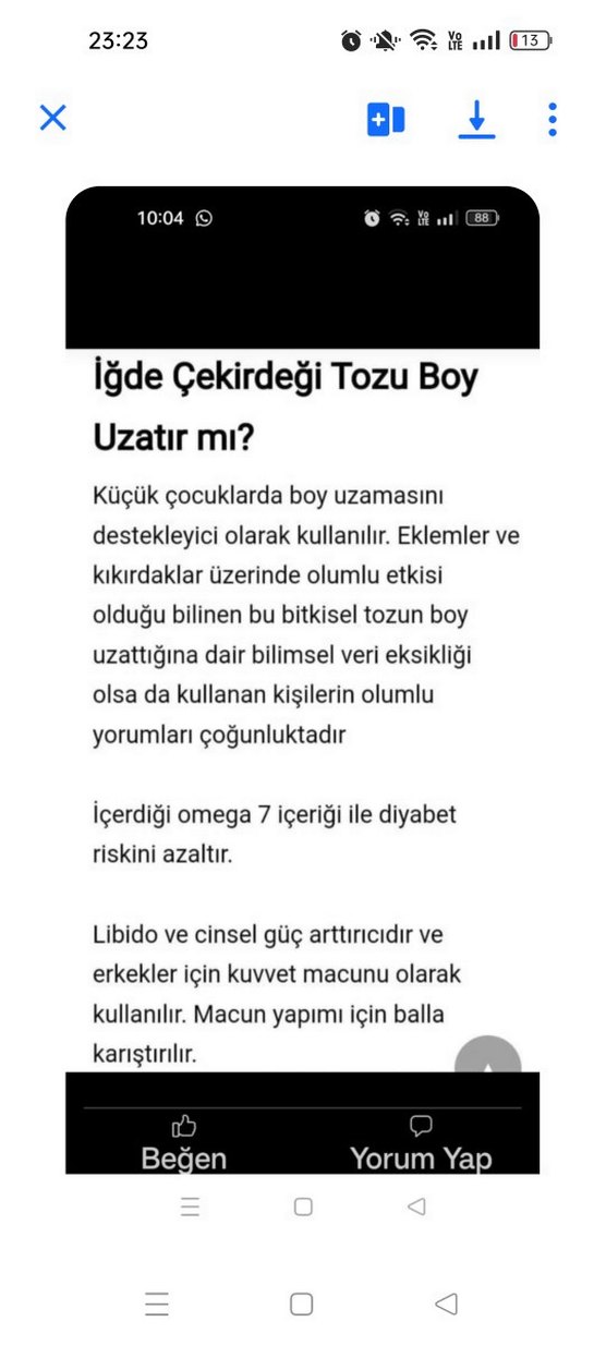 iğde çekirdeği tozu . - Görsel 3