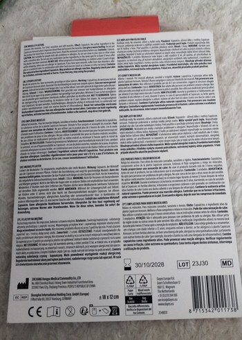 Thermofect Kas Gevşetici Plaster 2'li 18x12 cm - Görsel 2