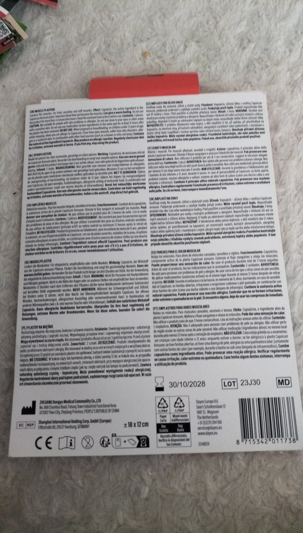 Thermofect Kas Gevşetici Plaster 2'li 18x12 cm - Görsel 2