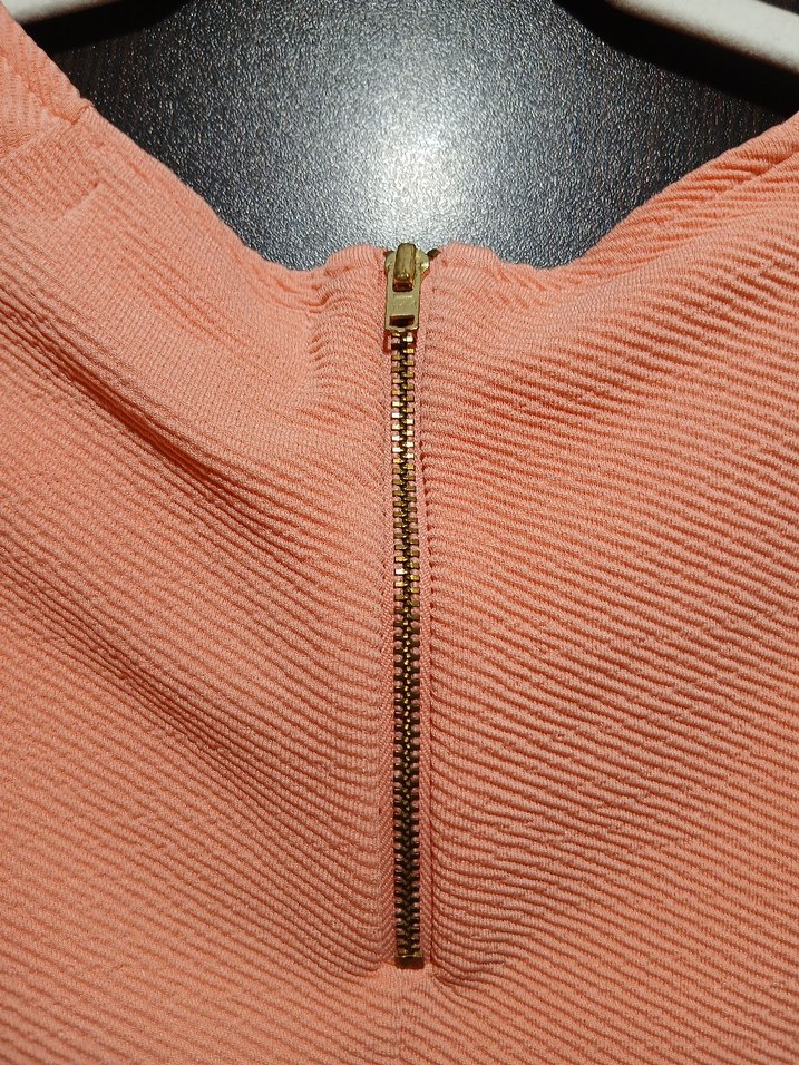 solmon Kısa Kollu Midi Elbise - Görsel 4