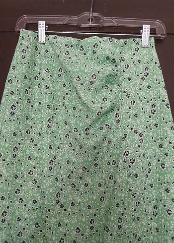 Yeşil Desenli Uzun Etek M - Görsel 4