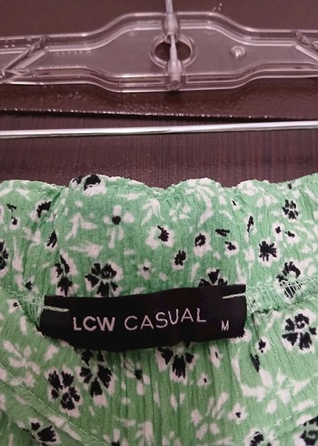 Yeşil Desenli Uzun Etek M - Görsel 5