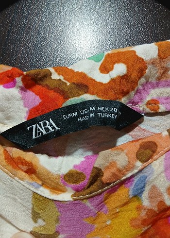 Renkli Bohem Dantel Detaylı Uzun Kollu Bluz - Görsel 3