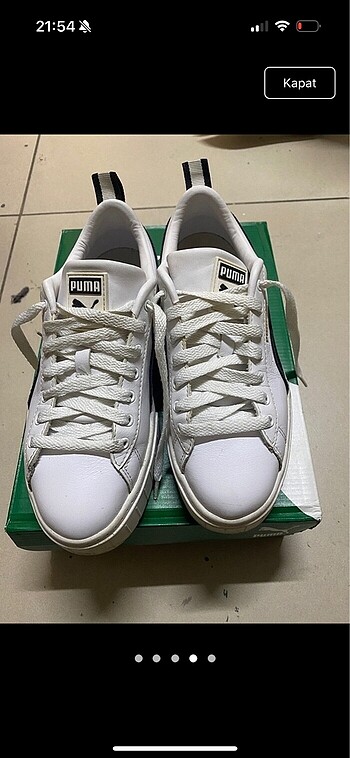 38 Beden beyaz Renk Puma mayze