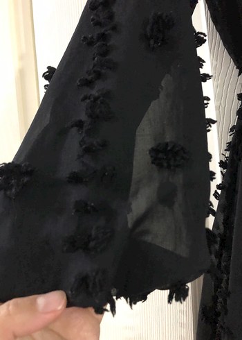 Siyah Bohem Kadın elbise - Görsel 2