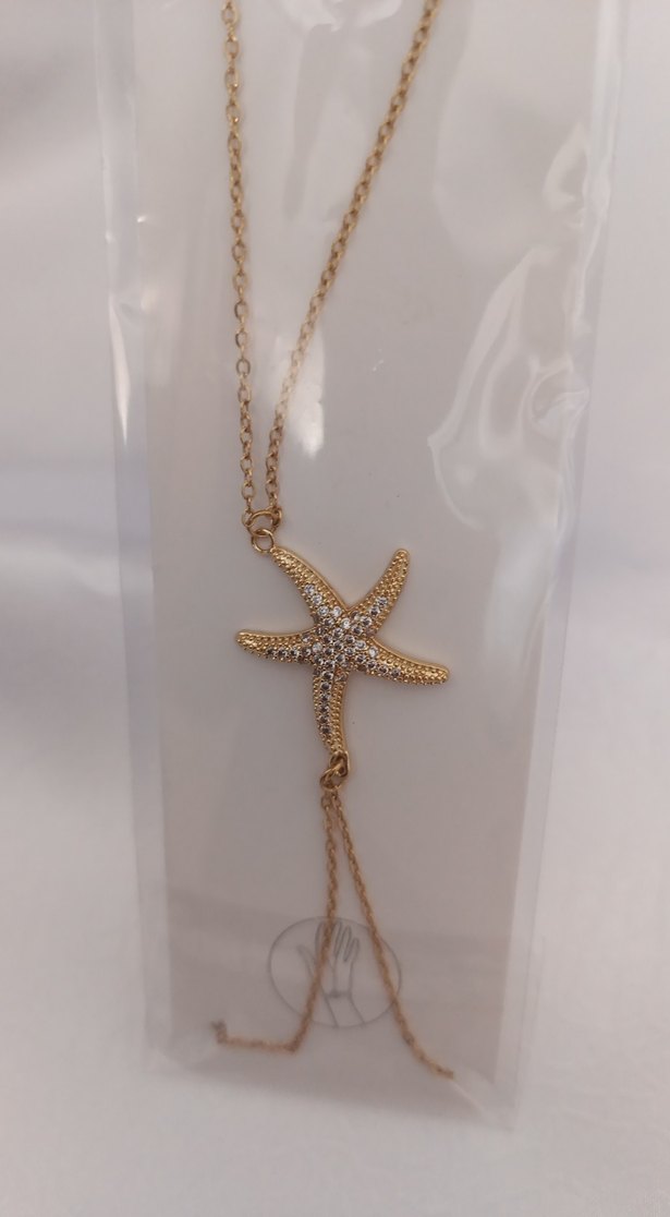 Yıldız Detaylı Kadın Gümüş El Zinciri. çelik Şahmeran - Görsel 3