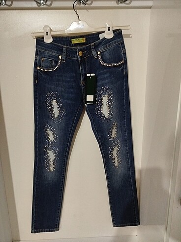 TAŞLI DESANLI PANTALON