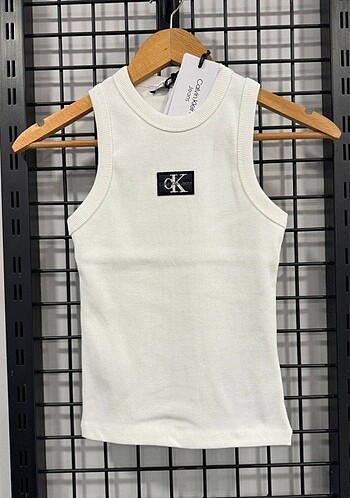 Calvin Klein Halter Beyaz Body