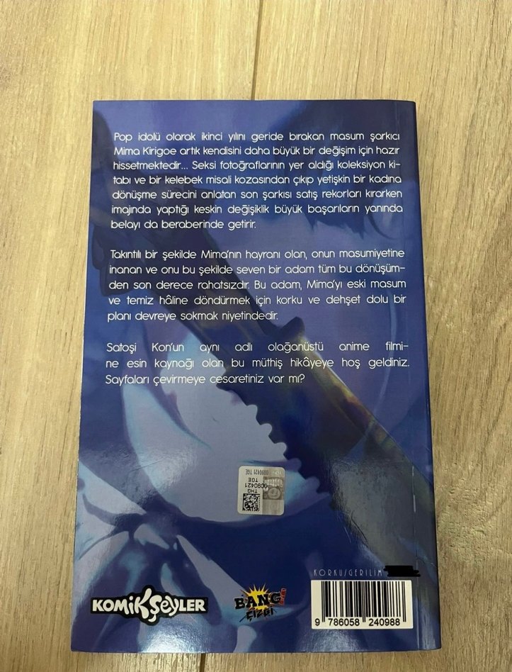 Perfect Blue - Mükemmel Başkalaşım Romanı - Görsel 2