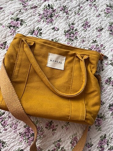  Beden turuncu Renk Manuka çanta tote bag