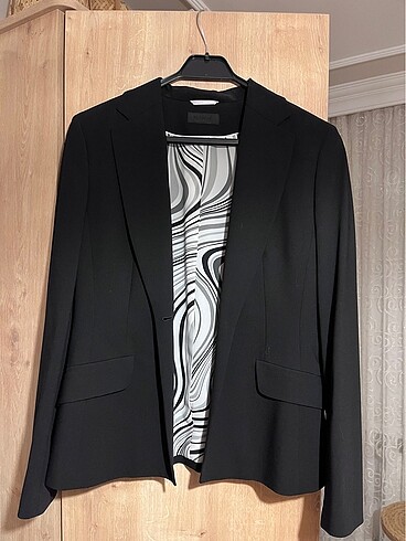 38 Beden Network siyah blazer sıfır gibi 38 beden